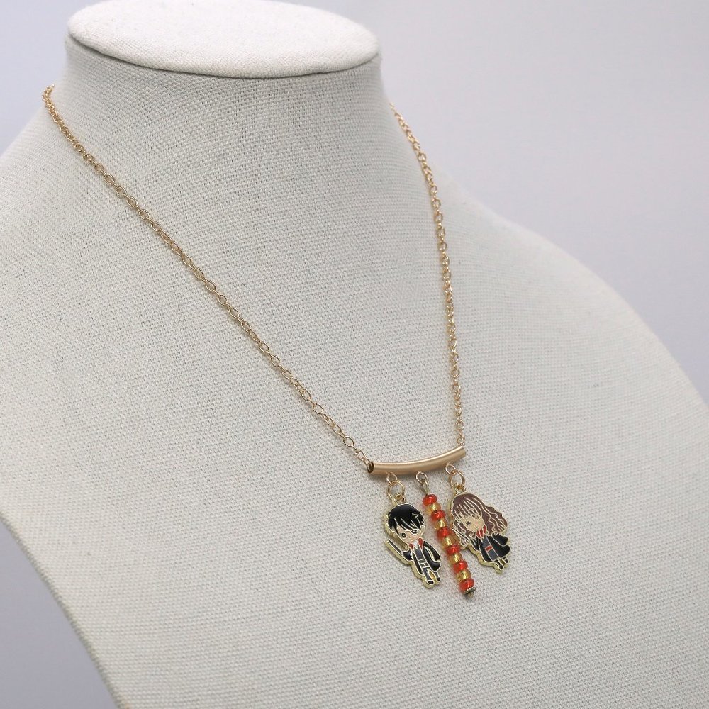 Harry Potter theme necklace with figurine included.